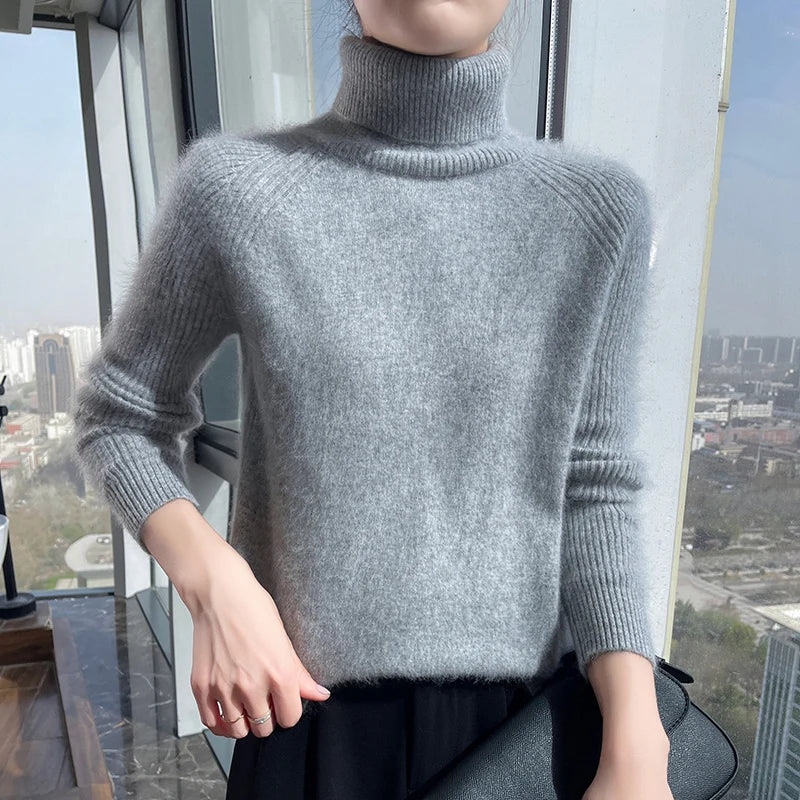 Aurora® – Pull Femme Col Montant – Collection Valtrex