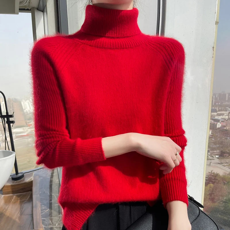 Aurora® – Pull Femme Col Montant – Collection Valtrex