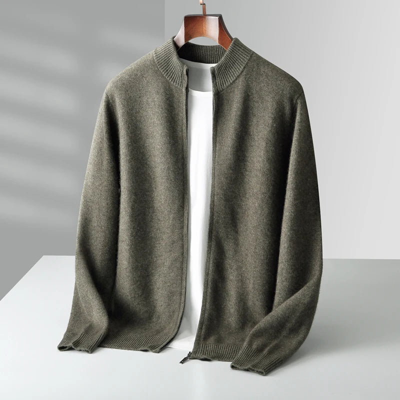 Cardigan Signature Merino® – Collection Homme Valtrex