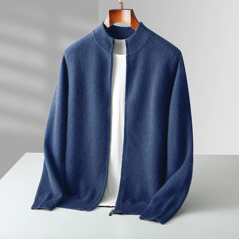 Cardigan Signature Merino® – Collection Homme Valtrex